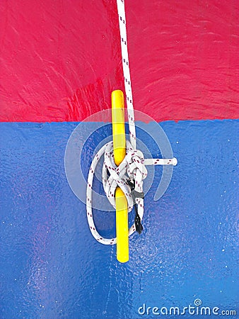 Seafaring knot Stock Photo