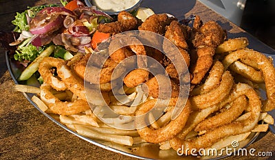 Seafood Platter Stock Photo