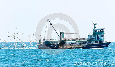 Fishing vessel Stock Photo