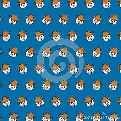 Seal - emoji pattern 75 Stock Photo