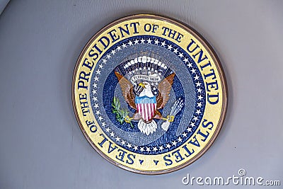 Presidential Seal Editorial Stock Photo