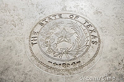 Seal Of Texas in Fort Bonifacio, Manila, Philippines Editorial Stock Photo