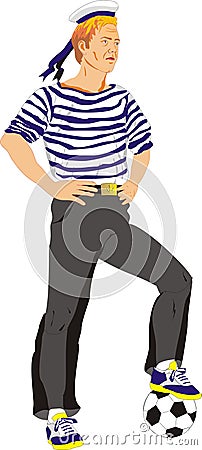 Seaman Vector Illustration