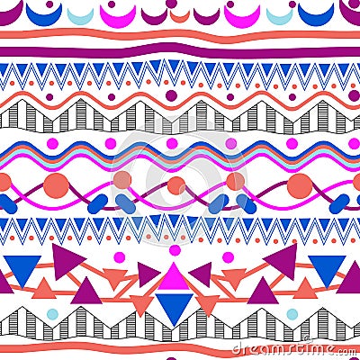 Seamless abstrac pattern. Vector Illustration