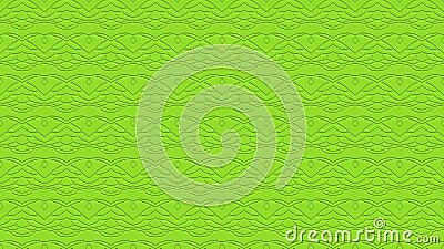 Seamless abstract background in lime tones with scribbles Stock Photo