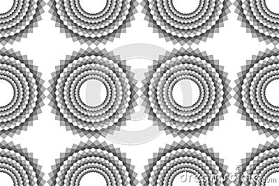 Seamless, abstract background pattern made with repeated rhomboidal shapes Vector Illustration