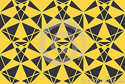 Seamless, abstract background pattern made with triangle shapes Vector Illustration