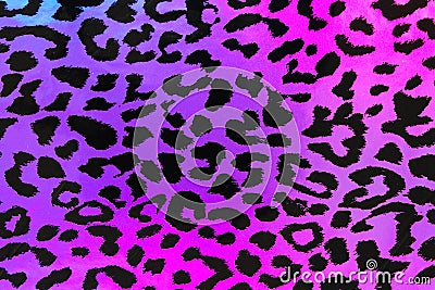 Seamless abstract background of purple and blue animal print background Stock Photo