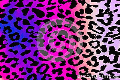 Seamless abstract background of purple and pink animal print background Stock Photo