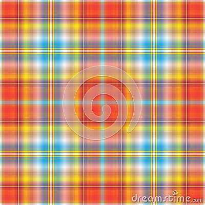 Seamless abstract colorful checkered pattern Stock Photo