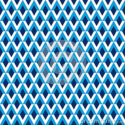 Seamless abstract geometric vintage grid design tile pattern background Stock Photo