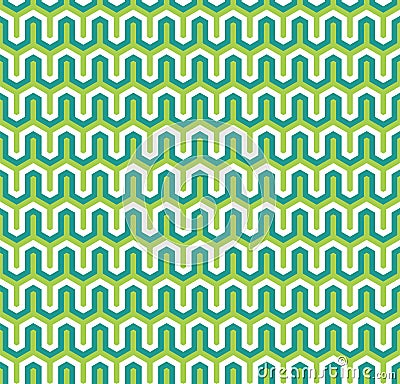 Seamless Abstract Interlocking Geometric Background Texture Pattern Stock Photo