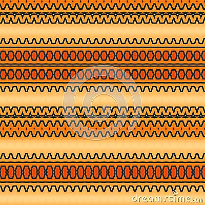 Seamless abstract pattern artwork made with repetitive geometry shapes and elements Stock Photo