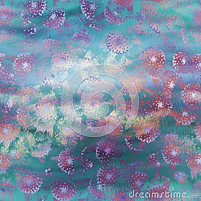 Seamless abstract pattern wax melt pastel design Cartoon Illustration