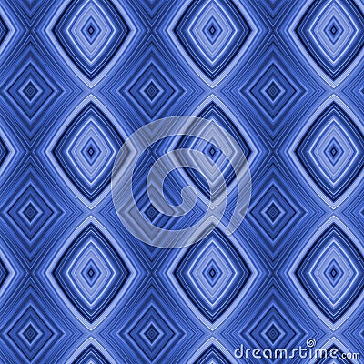 Seamless Acid Blue Diamonds Stock Photo