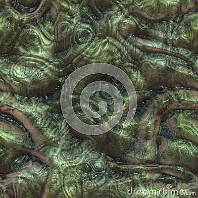 Seamless Alien or Reptile Skin Stock Photo