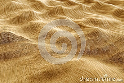 seamless animated flow of golden waves, moving gracefully to create an ambient, continuous movement Stock Photo