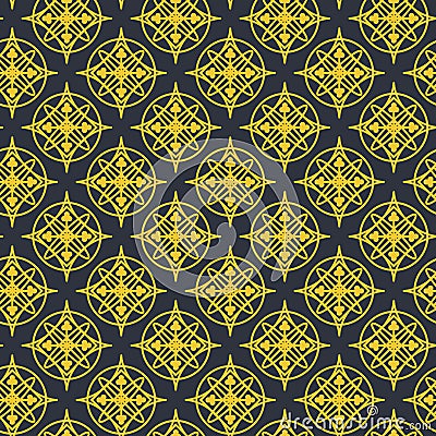 Seamless arabian pattern Vector Illustration