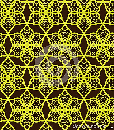 Seamless arabian pattern Vector Illustration