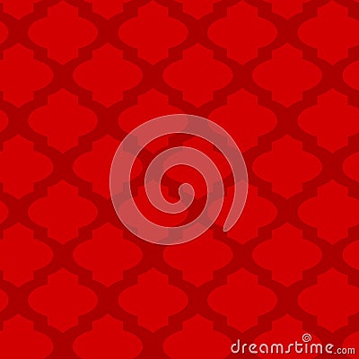 Seamless arabic geometric pattern Stock Photo