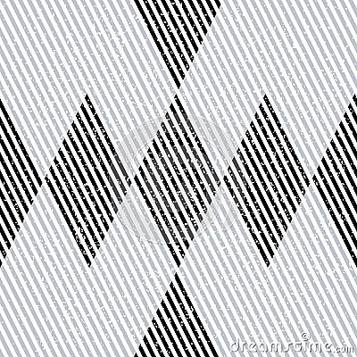 574 seamless background with black and silver gray lines, modern stylish image. Vector Illustration