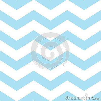 Seamless background with blue stripes in zigzag Vector Illustration