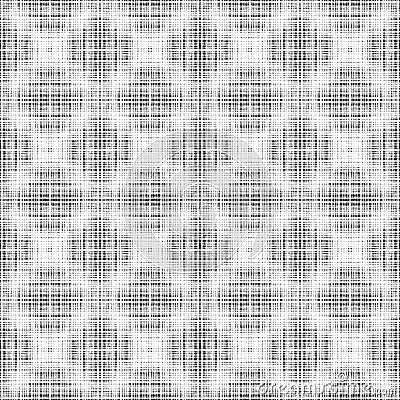 Seamless background pattern of lines and strokes with imitation of canvas. Stock Photo