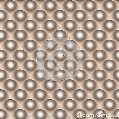 Seamless background with pearls Vector Illustration