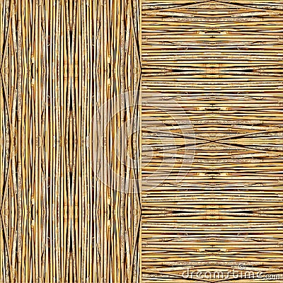 Seamless background texture straw Stock Photo