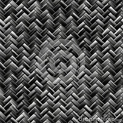 Seamless basket weave pattern Stock Photo