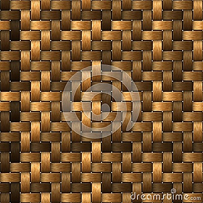 Seamless basket weave pattern Stock Photo