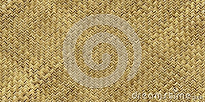 Seamless Basket Weaving Background Stock Photo