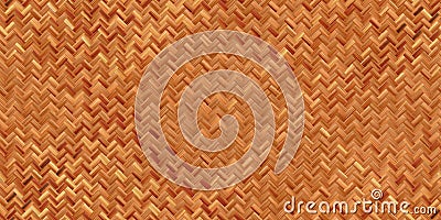 Seamless Basket Weaving Background Stock Photo