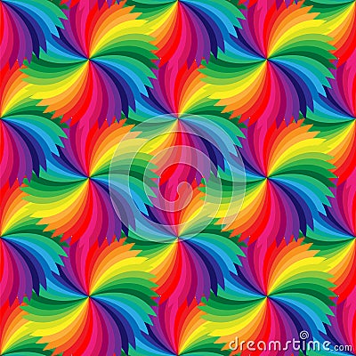 Seamless Beautiful Colorful Geometric pattern. Suitable for textile, fabric and packaging Vector Illustration