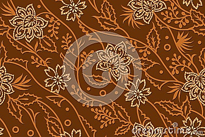 Seamless beautiful floral allover pattern Stock Photo