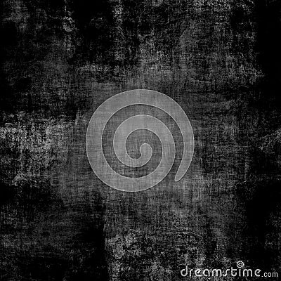 Seamless black dirty canvas texture Stock Photo