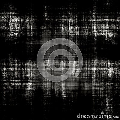 Seamless black dirty canvas texture Stock Photo