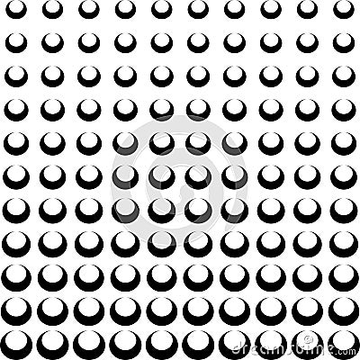 Seamless Black Pebbles Stone Shaping Pattern Repeated Design Fabric Textile Tile Useable Design On White Background Stock Photo