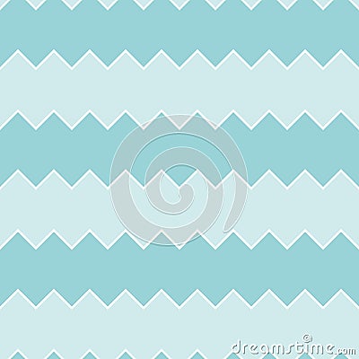 Seamless black and white sawtooth zig-zag pattern background. Vector Illustration