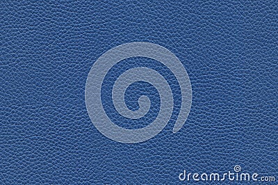 Seamless blue leather texture Stock Photo