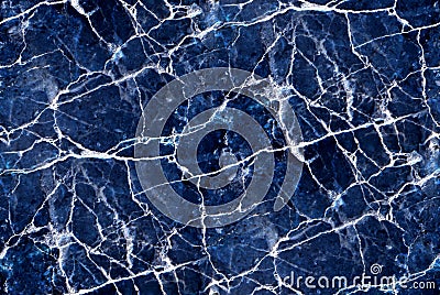 Seamless blue marble texture Stock Photo