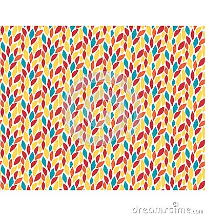 Seamless bright abstract pattern Vector Illustration