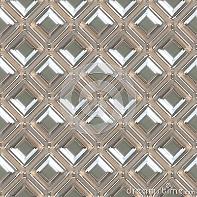 Seamless brushed bulkhead metal pattern Stock Photo