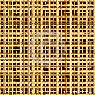 Seamless burlap or canvas texture background, or repeat pattern Vector Illustration