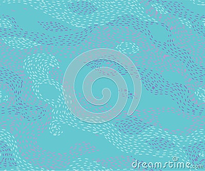 seamless camouflage halftone dotted pattern vector. Military pointed dots skin. Army textile fabric print. Stock Photo