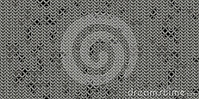 Seamless Chain Mail background surface pattern Stock Photo