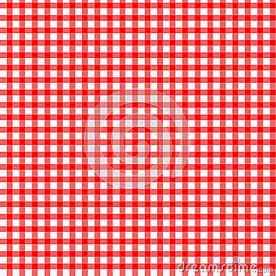 Seamless Checkered Pattern Vector Illustration