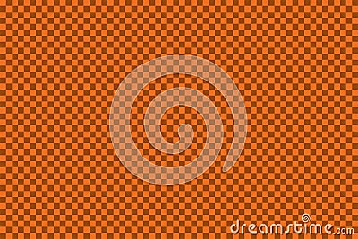 Seamless checkered vector pattern. Seamless checkered vector pattern. Coarse vintage Orange plaid fabric texture. Abstract Vector Illustration