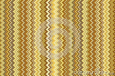 Seamless chevron pattern with golden texture. Vector Illustration