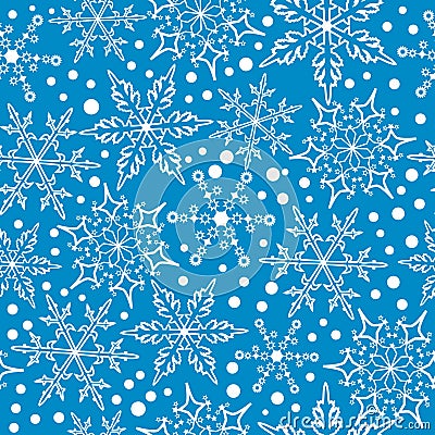 Seamless christmas pattern Vector Illustration